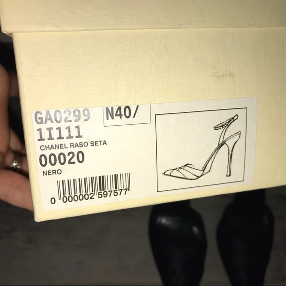 Giorgio Armani Black Chanel Heels - Picture 7 of 9